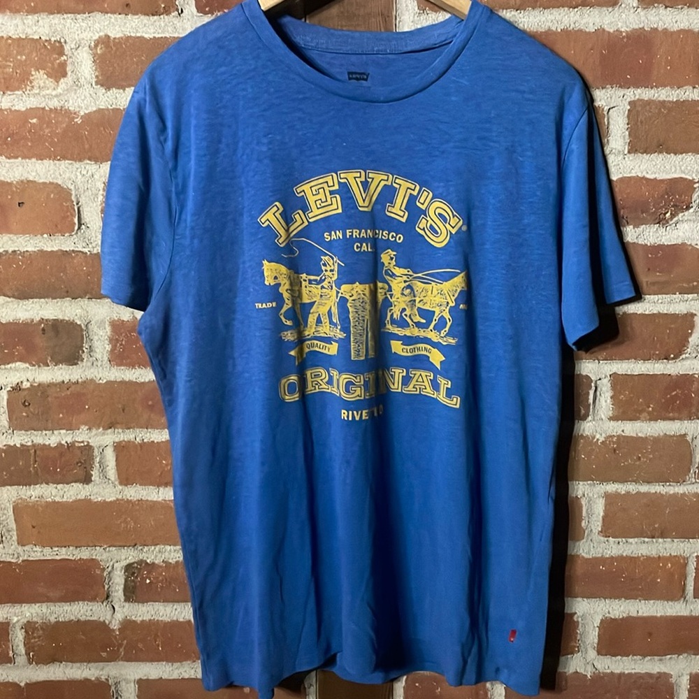 Levi’s Original Riveted t-shirt, extra soft, size large, vintage inspired